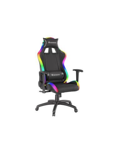 Fotel Gamingowy Natec Genesis Trit 500 Rgb Nfg-1576 (Kolor Czarny)