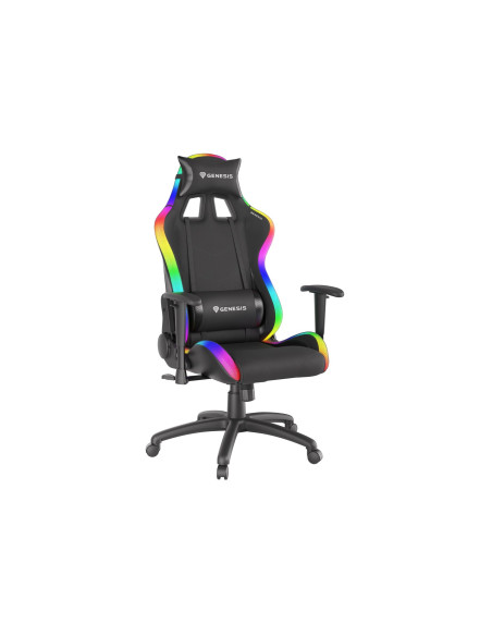 Fotel Gamingowy Natec Genesis Trit 500 Rgb Nfg-1576 (Kolor Czarny)
