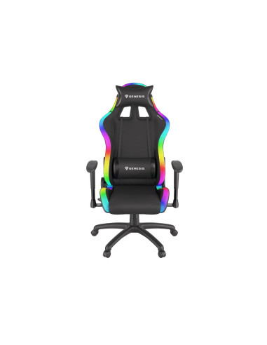Fotel Gamingowy Natec Genesis Trit 500 Rgb Nfg-1576 (Kolor Czarny)