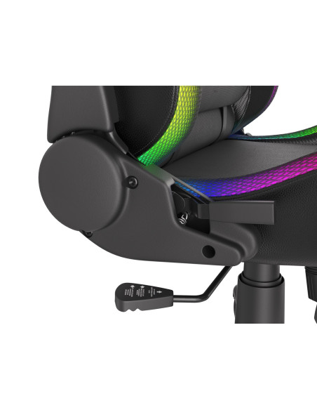 Fotel Gamingowy Natec Genesis Trit 500 Rgb Nfg-1576 (Kolor Czarny)