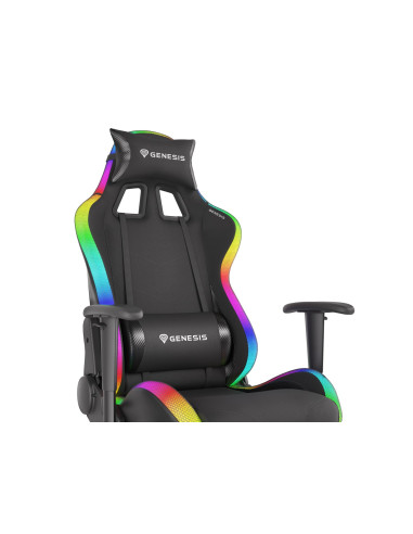 Fotel Gamingowy Natec Genesis Trit 500 Rgb Nfg-1576 (Kolor Czarny)