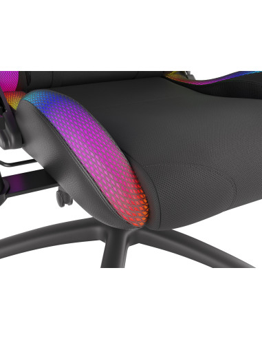 Fotel Gamingowy Natec Genesis Trit 500 Rgb Nfg-1576 (Kolor Czarny)