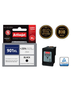 Activejet Ah-901Brx Tusz (Zamiennik Hp 901Xl Cc654Ae  Premium  20 Ml  Czarny) 2