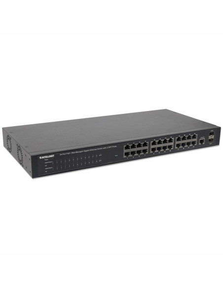 Intellinet Gigabit Switch 24X 10/100/1000 Rj45 Poe