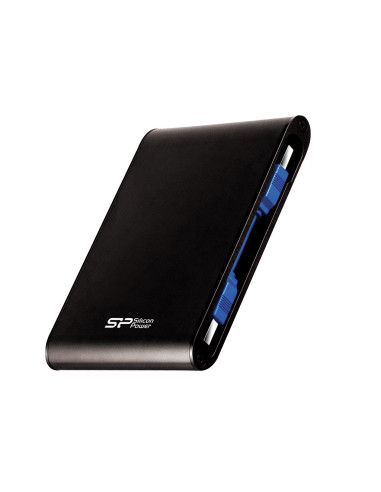 Dysk Zewnętrzny Hdd Silicon Power Armor A80 (1Tb  2.5"  Usb 3.2  5400 Obr/Min  Black  Sp010Tbphda80S3K)