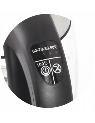 Czajnik Elektryczny Esperanza Seine Ekk026 (2200W 1.7L  Kolor Czarny)