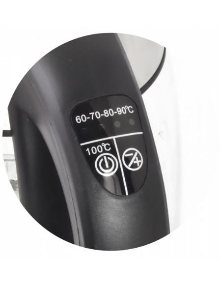 Czajnik Elektryczny Esperanza Seine Ekk026 (2200W 1.7L  Kolor Czarny)