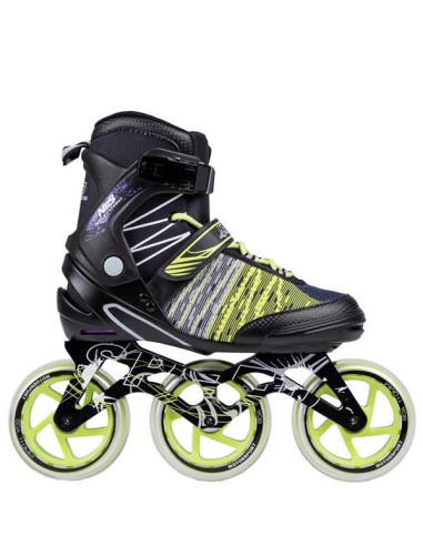 Łyżworolki Nils Extreme Na1206 Czarno-Zielone Rozm. 40
