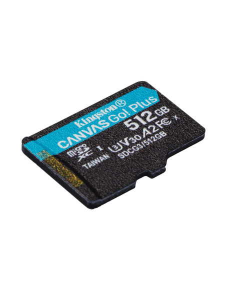 Kingston Microsdxc Canvas Go Plus 512Gb + Adapter