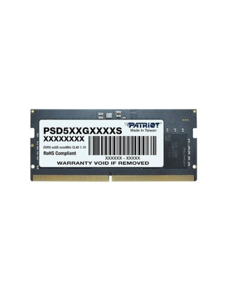 Patriot Signature So-Dimm Ddr5 16Gb 5600Mhz 1 Rank