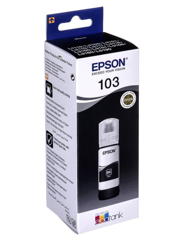 Tusz Epson C13T00S14A (Oryginał 103  65 Ml  Czarny)