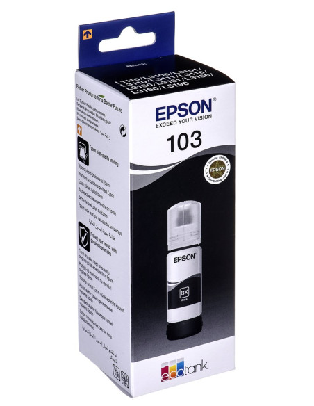 Tusz Epson C13T00S14A (Oryginał 103  65 Ml  Czarny)