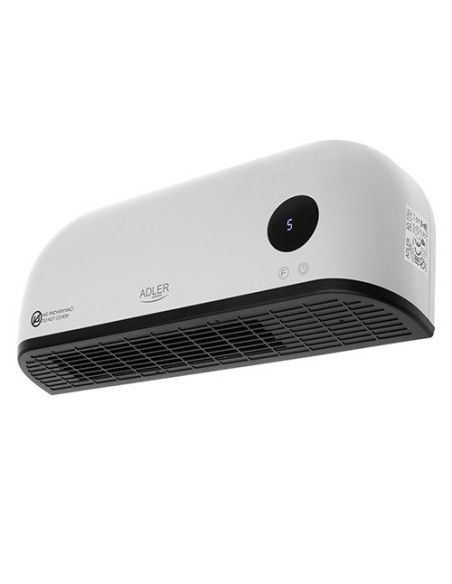 Adler Ad 7751 Kurtyna Powietrzna Czarny, Biały 2000 W