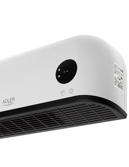 Adler Ad 7751 Kurtyna Powietrzna Czarny, Biały 2000 W