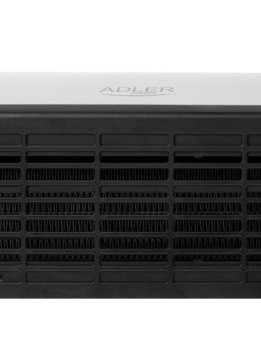 Adler Ad 7751 Kurtyna Powietrzna Czarny, Biały 2000 W