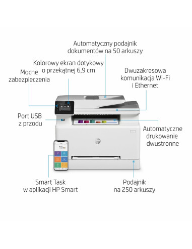 Urządzenie Wielofunkcyjne Hp Color Laserjet Pro Mfp M283Fdw
