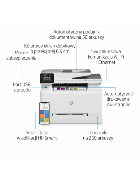 Urządzenie Wielofunkcyjne Hp Color Laserjet Pro Mfp M283Fdw