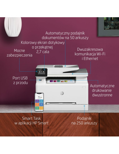 Urządzenie Wielofunkcyjne Hp Color Laserjet Pro Mfp M283Fdw