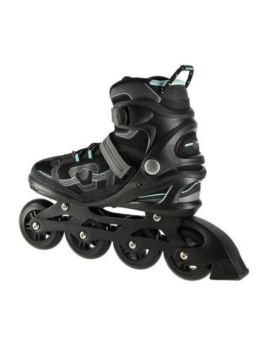 Łyżworolki Nils Extreme Na9157 Czarno-Miętowe Rozm. 44