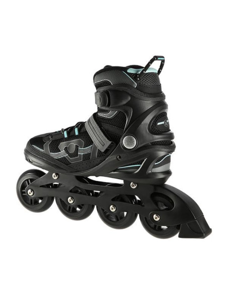 Łyżworolki Nils Extreme Na9157 Czarno-Miętowe Rozm. 44