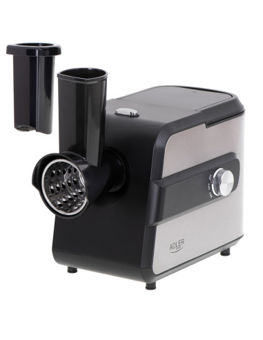 Adler Ad 4813 Maszynka Do Mielenia 2000 W Czarny, Srebrny