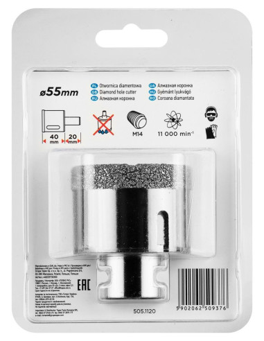 Graphite 55H313 Akcesorium Do Wiertarek 1 Szt.