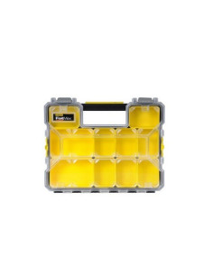 Stanley 1-97-519 Pudełko Na Narzędzia Czarny, Przezroczysty, Żółty