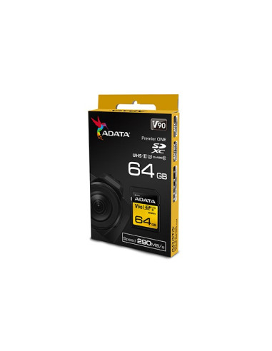 Adata Premier One 64 Gb Sdxc Uhs-Ii Klasa 10