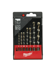 Milwaukee Wiertło Do Betonu Kpl.8Szt. /3-4-5-6-7-8-9-10Mm