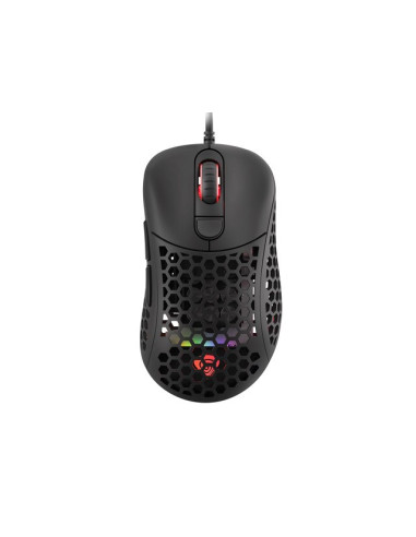 Mysz Dla Graczy Genesis Xenon 800 Lekka 16000 Dpi Pmw3389 Rgb Czarna Gamingowa