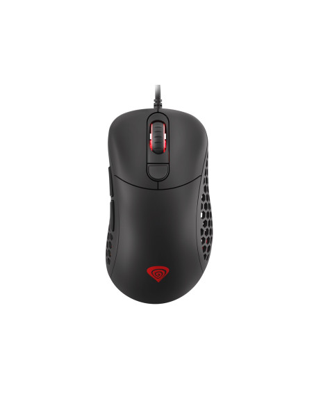 Mysz Dla Graczy Genesis Xenon 800 Lekka 16000 Dpi Pmw3389 Rgb Czarna Gamingowa