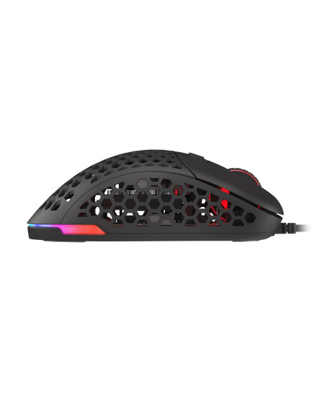 Mysz Dla Graczy Genesis Xenon 800 Lekka 16000 Dpi Pmw3389 Rgb Czarna Gamingowa