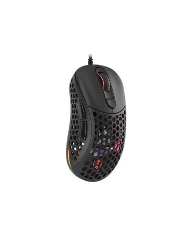 Mysz Dla Graczy Genesis Xenon 800 Lekka 16000 Dpi Pmw3389 Rgb Czarna Gamingowa