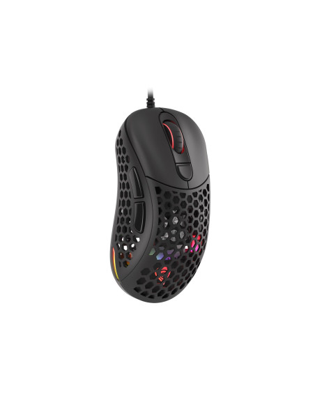 Mysz Dla Graczy Genesis Xenon 800 Lekka 16000 Dpi Pmw3389 Rgb Czarna Gamingowa