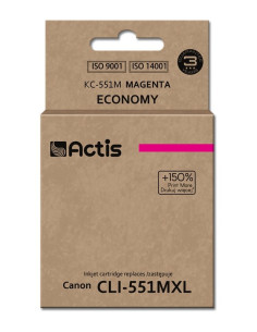 Actis Kc-551M Tusz (Zamiennik Canon Cli-551M  Standard  12 Ml  Czerwony)