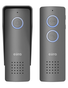 Domofon Bezprzewodowy Eura Adp-80A3 Grafit