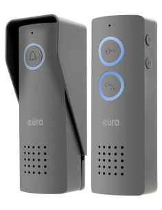 Domofon Bezprzewodowy Eura Adp-80A3 Grafit 2