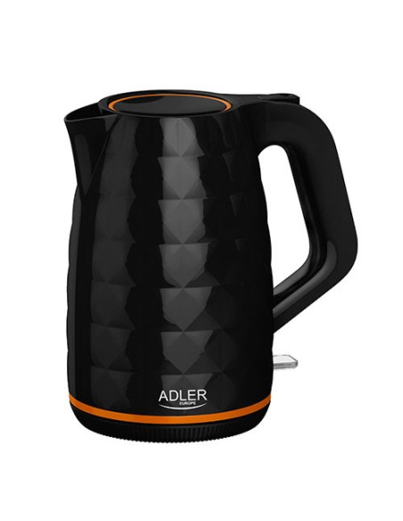 Czajnik Elektryczny Adler Ad 1277 B (2200W 1.7L  Kolor Czarny)