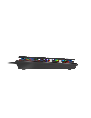 Genesis Thor 420 Rgb Klawiatura Gaming Usb Azerty Us English Srebrny