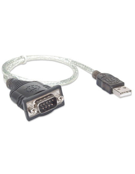 Manhattan Konwerter Adapter Usb Na Rs232/Com/Db9 M