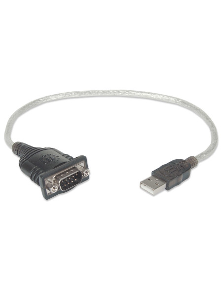 Manhattan Konwerter Adapter Usb Na Rs232/Com/Db9 M