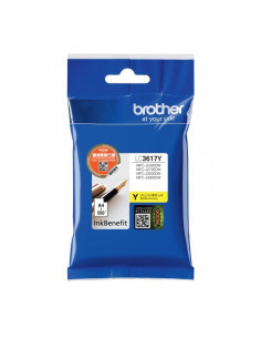 Tusz Brother Żółty Lc3617Y Lc-3617Y, 550 Str.