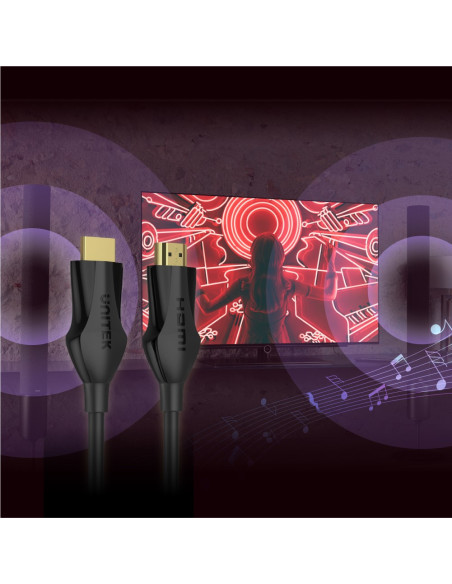 Unitek Kabel Hdmi 2.1 8K, 4K@120Hz, C11060Bk-1M