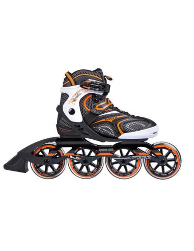 Łyżworolki Nils Extreme Na1060S Czarno-Pomarańczowe Rozm. 39