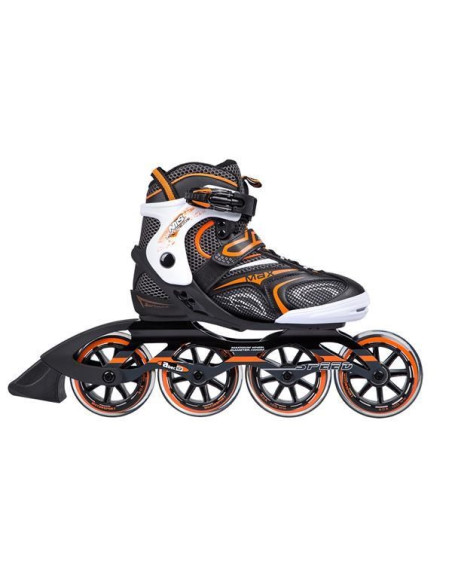 Łyżworolki Nils Extreme Na1060S Czarno-Pomarańczowe Rozm. 39