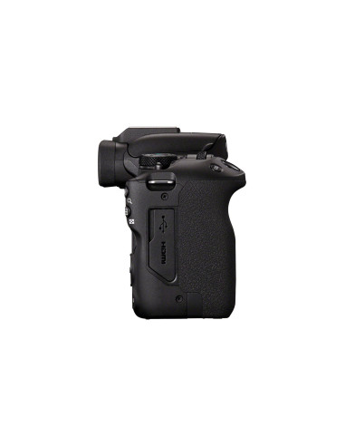 Canon Eos R50, Black + Rf-S 18-45Mm F4.5-6.3 Is Stm Kit Bezlusterkowiec 24,2 Mp Cmos 6000 X 4000 Px Czarny