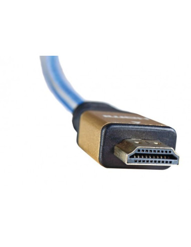 Kabel Ibox Hd04 Ultrahd 4K 1,5M V2.0 Itvfhd04 (Hdmi M - Hdmi M  1,5M  Kolor Niebieski)
