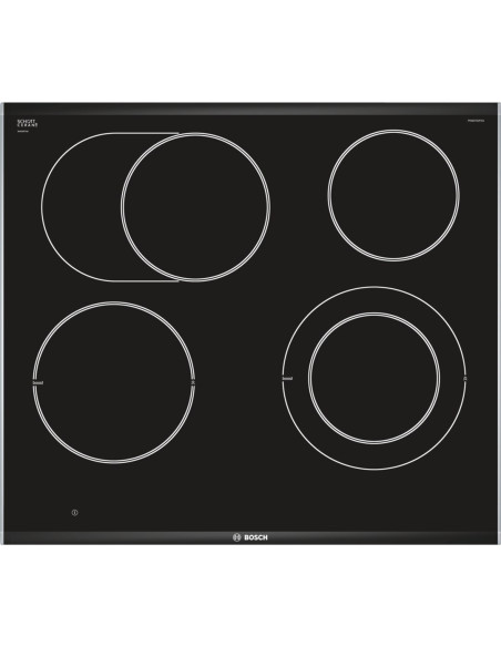 Płyta Ceramiczna Bosch Pkn675Dp1D (4 Pola Grzejne  Kolor Czarny)
