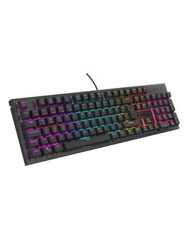 Genesis Nkg-2179 Klawiatura Gaming Usb Qwertz Niemiecki Czarny