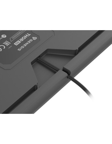 Genesis Nkg-2179 Klawiatura Gaming Usb Qwertz Niemiecki Czarny